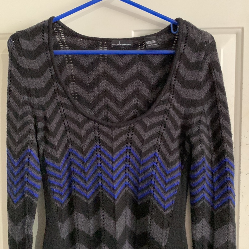 Long Sleeve knit Dress by MODA